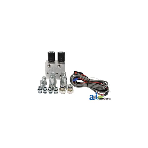 Hyd. Multiplier, 2 Circuit w/ Command Control / Couplers, 12VDC 9.7" x12.8" x3.3"